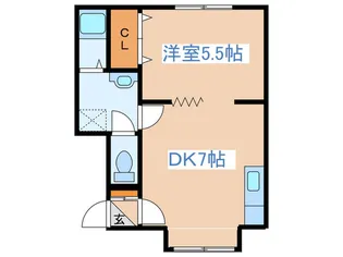キャメルハウス【2階】の間取り
