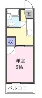 グランガーデン江戸橋【1階】の間取り