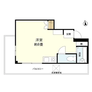 ヴィラKITAGAWA【4階】の間取り