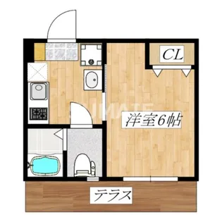 NSGATE大宮B【1階】の間取り