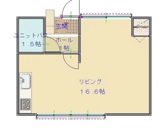中田マンション【2階】の間取り