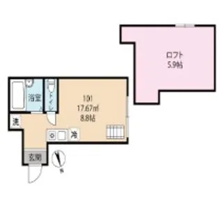 ロータス【1階】の間取り