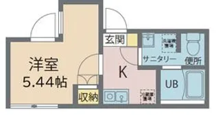 カインドネス王子神谷【2階】の間取り