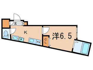 小石川フィエルテ【1階】の間取り