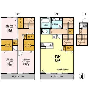 コンフォートの間取り