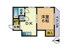 ハイツモリヤ【3階】の間取り