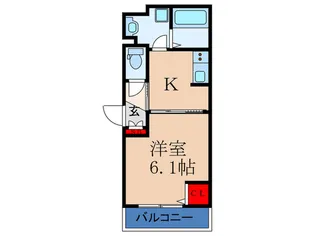 ウィンザーパレス【2階】の間取り