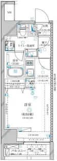 ディアレイシャス錦糸町【4階】の間取り