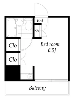 クレスト・センバ【1階】の間取り