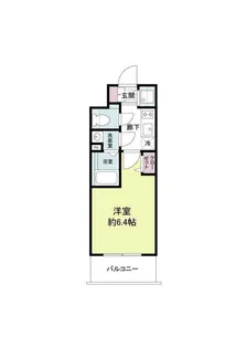 THE HUB MIYAKOJIMA【9階】の間取り