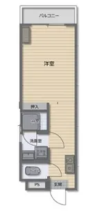 山寺ビル【1階】の間取り