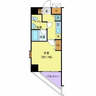 メインステージ王子【4階】の間取り