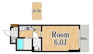 エステムコート新大阪IIIステーションプラザ【3階】の間取り