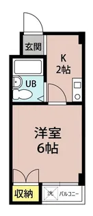 シャルマン中垣内【1階】の間取り