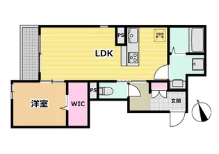 ドリームMJIII【1階】の間取り