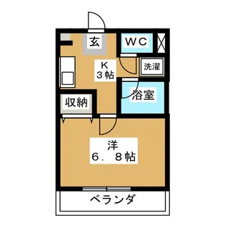 マ・メゾン八雲台【2階】の間取り