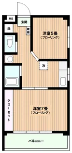 ニド代沢【2階】の間取り