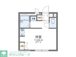 レオパレスオクムラ【2階】の間取り