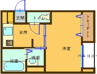 森塚第12マンション【8階】の間取り