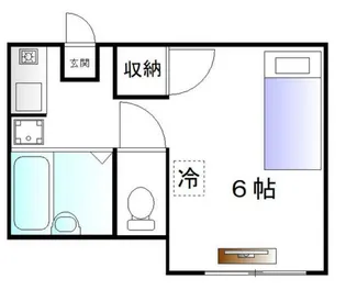 YM西池袋3 シティーホープ要町【1階】の間取り