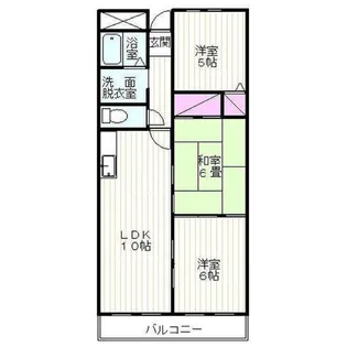 ビックノース’92【3階】の間取り