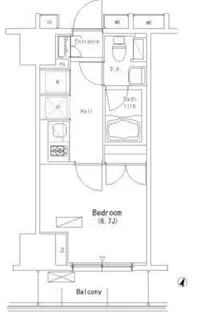 パークアクシス押上【7階】の間取り