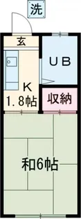 ハイム丸山【1階】の間取り