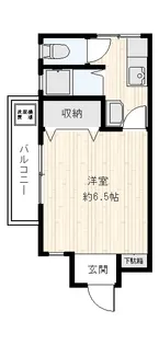 栄興アパート【1階】の間取り
