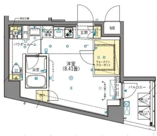 SHOKEN Residence早稲田【7階】の間取り