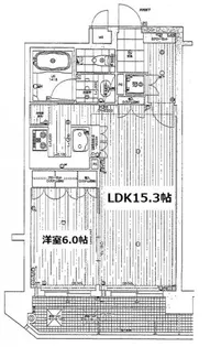 リーガル江戸堀【10階】の間取り