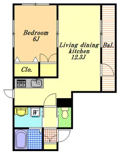 LIBERTY【3階】の間取り