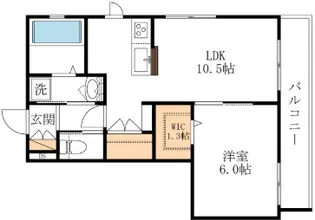 アステイオンN【2階】の間取り