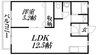 SUNLIGHT大一【2階】の間取り