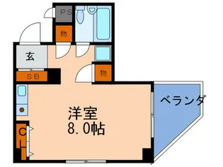 アールズコート【4階】の間取り