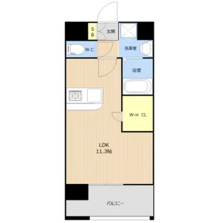 GLC水前寺【2階】の間取り