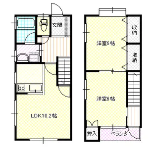 サンモール参番館の間取り
