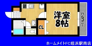 ライフコート篠原【3階】の間取り