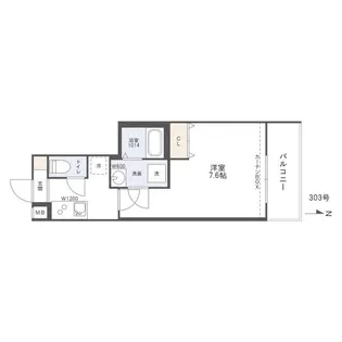 Flam fukushima【3階】の間取り