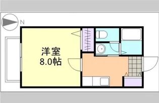 ラ・ポール四十瀬A棟【1階】の間取り