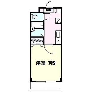 アーバンレース高津第一【1階】の間取り