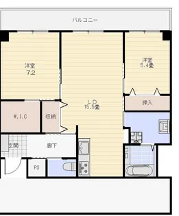 CASA ELEGANTE(カーサエレガンテ)【1階】の間取り