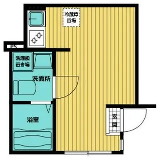 セゾン ド シュシュ【1階】の間取り