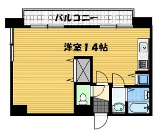 リファレンス浜町【12階】の間取り