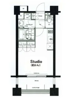 コンフォリア麻布十番【7階】の間取り