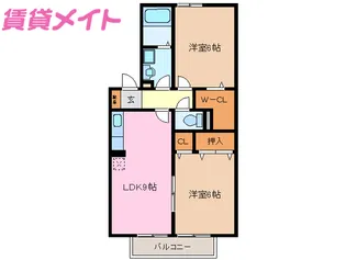 ラ ミューズ【2階】の間取り