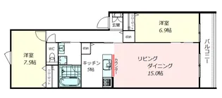 リーブル代々木【1階】の間取り