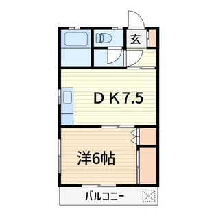 ハイム東本郷【1階】の間取り
