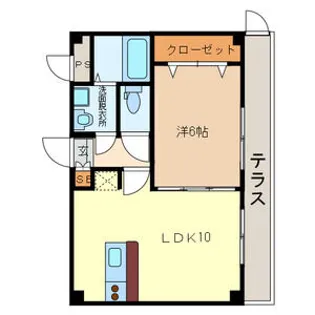 アンジェリーナ【1階】の間取り