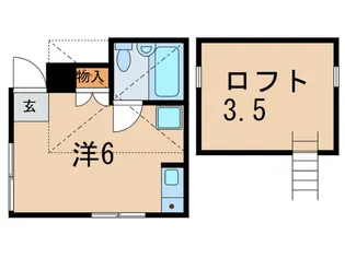 ミ・カサ・キノス【2階】の間取り