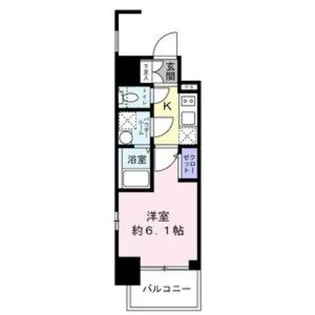 エスリード新大阪ザ・プレミアEAST【11階】の間取り